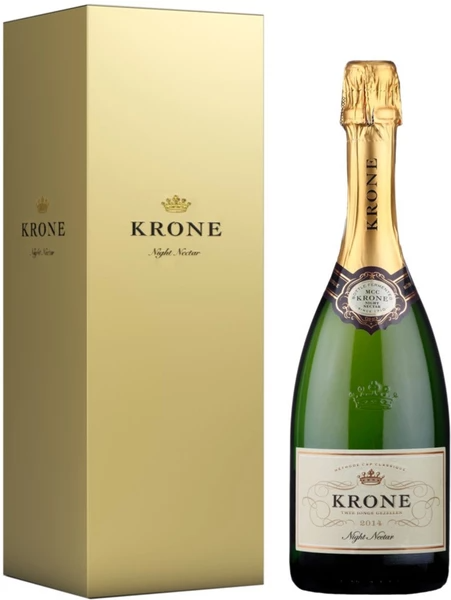 Вино игристое Белое Полусухое Krone Night Nectar in gift box 2024 0,75 л фото