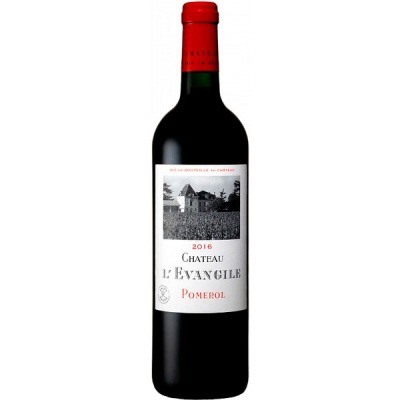 Вино Красное Сухое Chateau l'Evangile Pomerol 2016 0,75 л фото