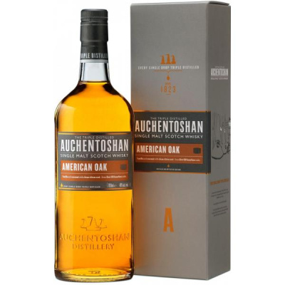 Виски Auchentoshan American Oak Single Malt Lowland in gift box 0,70 л фото