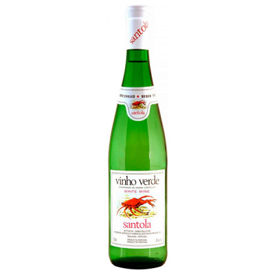 Вино Белое Полусухое Messias Santola Vinho Verde 0,75 л фото