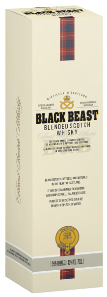 Виски Black Beast in gift box 0,7 л фото