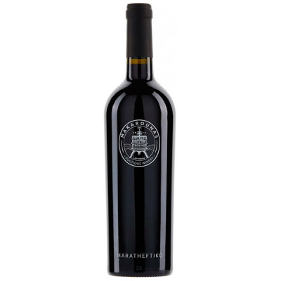 Вино Красное Сухое Makarounas Maratheftiko 2019 0,75 л фото