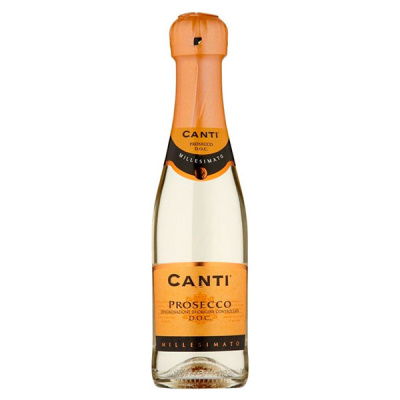 Вино игристое Белое Сухое Canti Prosecco 0,2 л фото