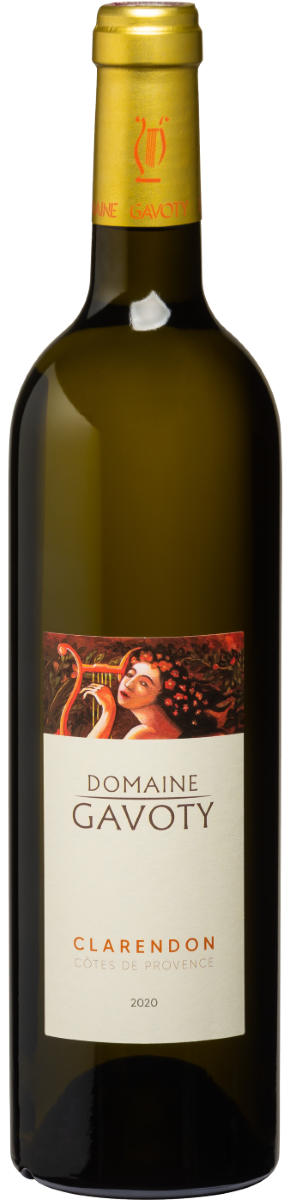 Вино Белое Сухое Domaine Gavoty Clarendon Blanc 2019 0,75 л фото