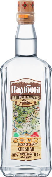 Водка Naliboki Hlebnaya 0,5 л фото