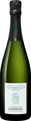 Вино игристое Белое Экстра Брют R.Gerbaux L'Authentique Extra Brut Champagne 0,75 л фото
