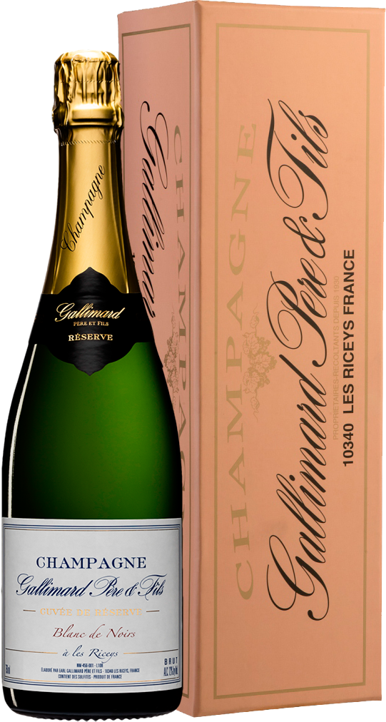 Белое Брют Gallimard Cuvee de Reserve Blanc de Noirs Brut in