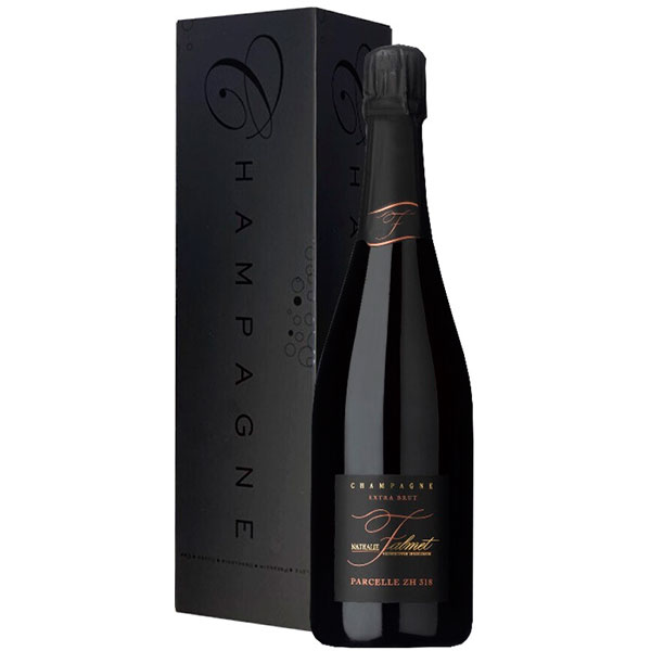 Вино игристое Белое Экстра Брют Nathalie Falmet Parcelle ZH 318 Extra Brut Champagne in gift box 0,75 л фото