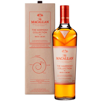 Виски The Macallan The Harmony Collection Rich Cacao Single Malt Speyside in gift box 0,7 л фото