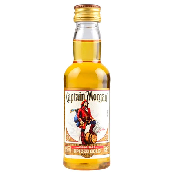 Ром Captain Morgan Spiced Gold 0,05 л фото