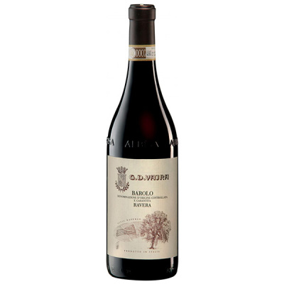 Вино Красное Сухое Vietti Ravera Barolo 2017 0,75 л фото