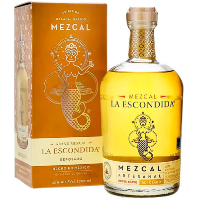Мескаль Grand Mezcal La Escondida Reposado 0,70 л фото