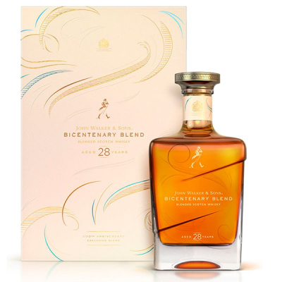 Виски John Walker & Son's Bicentenary Blend 28 Years Old in gift box 0,7 л фото