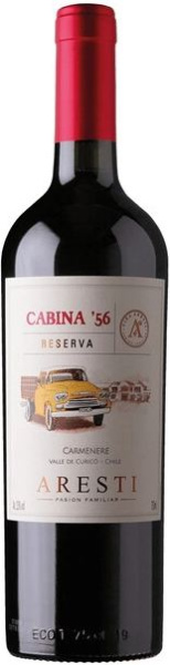 Вино Красное Сухое Aresti Cabina '56 Reserva Carmenere Valle de Curico 2023 0,75 л фото