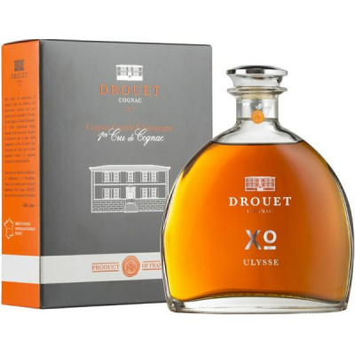 Коньяк Drouet Ulysse XO Grande Champagne in gift box 0,7 л фото