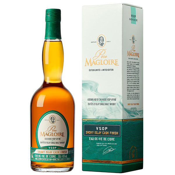 Кальвадос Pere Magloire VSOP Smoky Islay Cask Finish in gift box 0,7 л фото
