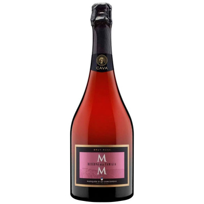 Вино игристое Розовое Брют MM Reserva de la Familia Brut Rose Cava 2019 0,75 л фото