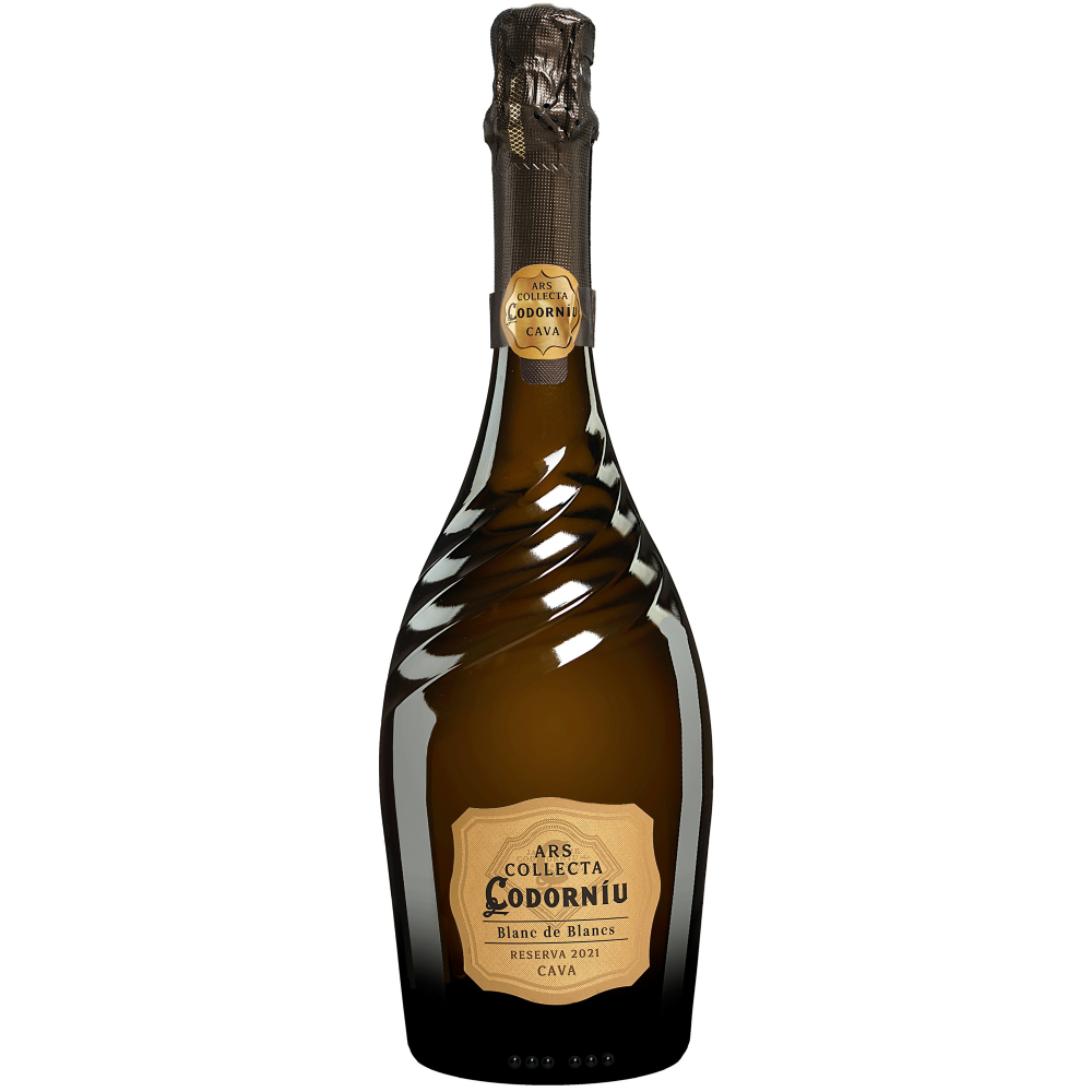 Вино игристое Белое Брют Codorniu Ars Collecta Blanc de Blanc Reserva Brut Cava 2022 0,75 л фото