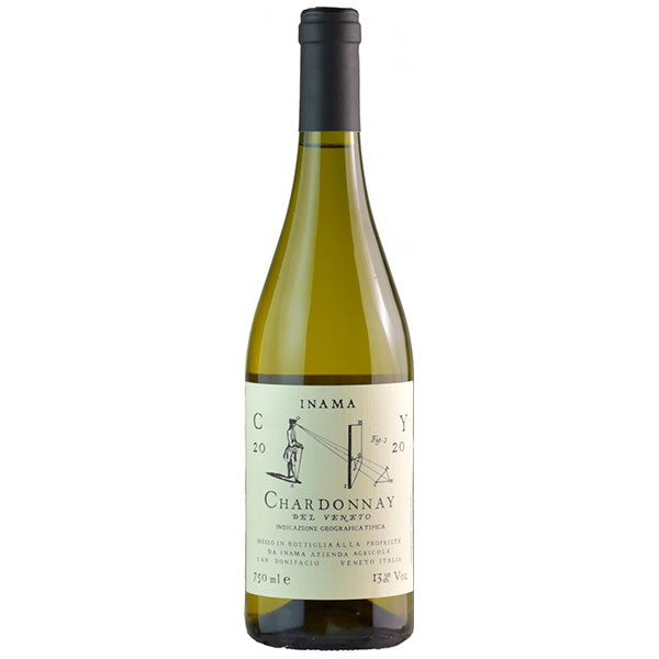 Вино Белое Сухое Inama Chardonnay del Veneto 2021 0,75 л фото