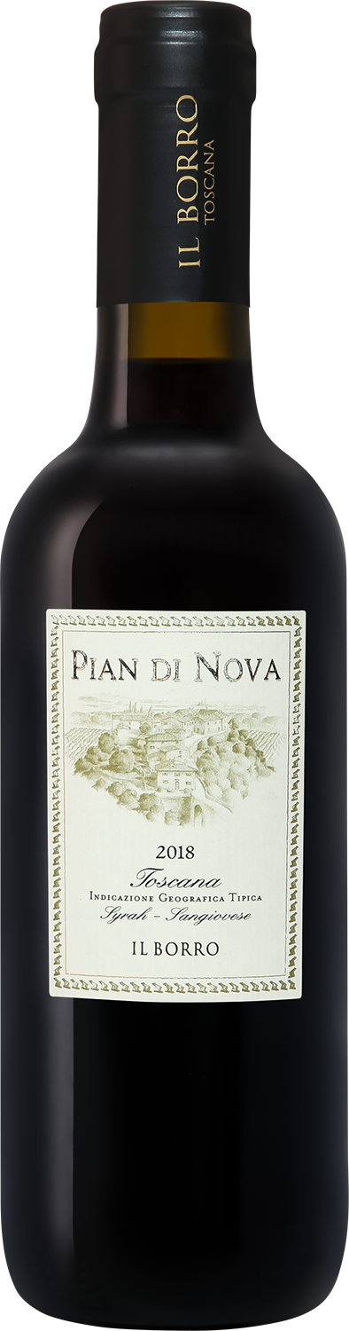 Вино Красное Сухое Il Borro Pian di Nova Toscana 2018 0,375 л фото