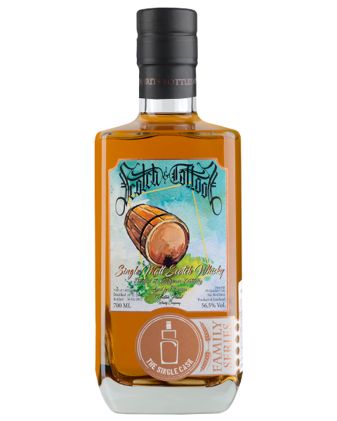 Виски Single Cask Scotch & Tattoos Inchgower Cask №814356A 13 Y.O. 0,7 л фото