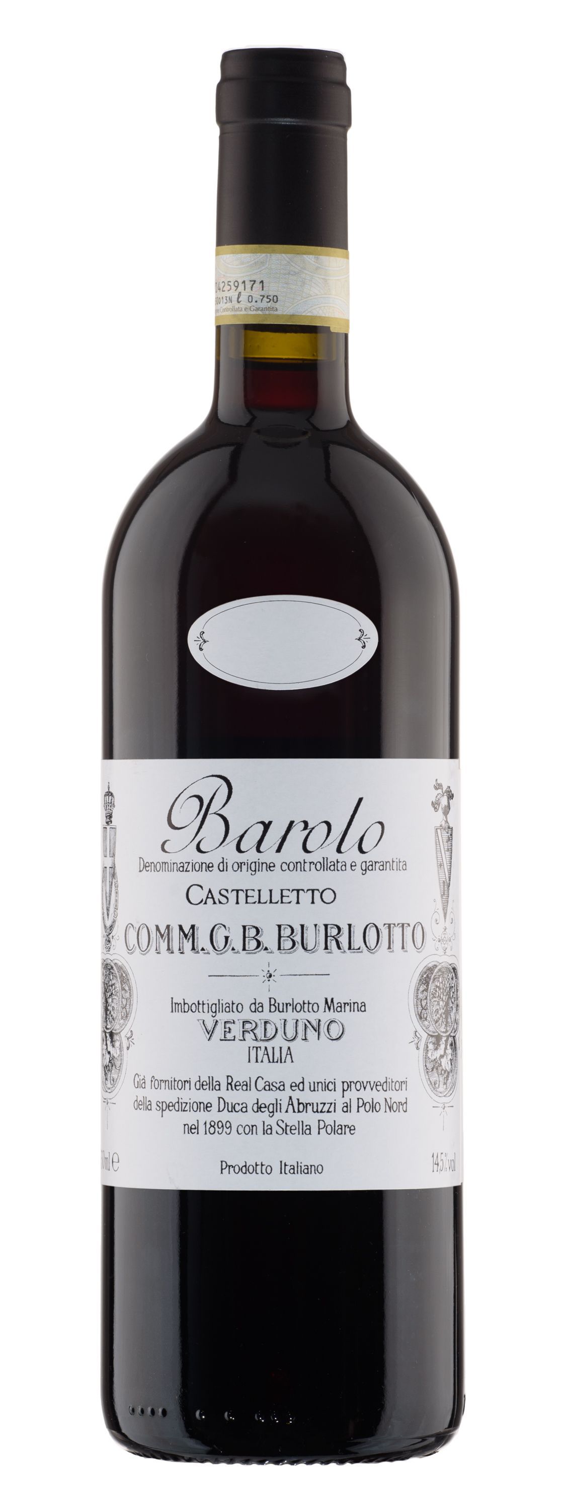 Вино Красное Сухое Burlotto Barolo Castelletto 2021 0,75 л фото