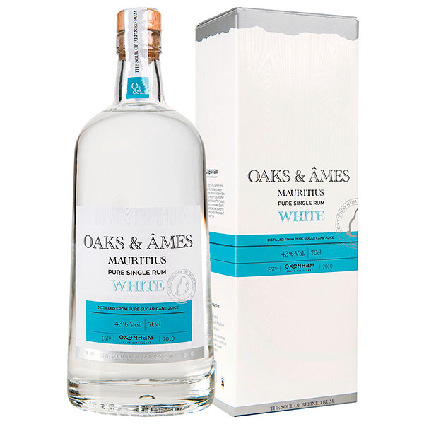 Ром Oaks & Ames Pure Single White in gift box 0,7 л фото