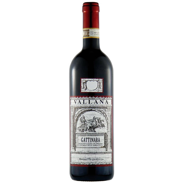 Вино Красное Сухое Vallana Gattinara 2019 0,75 л фото