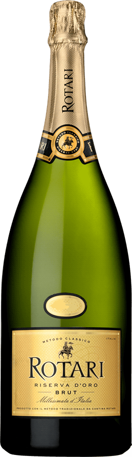 Вино игристое Белое Брют Rotari Riserva Brut Trento 2019 1,5 л фото