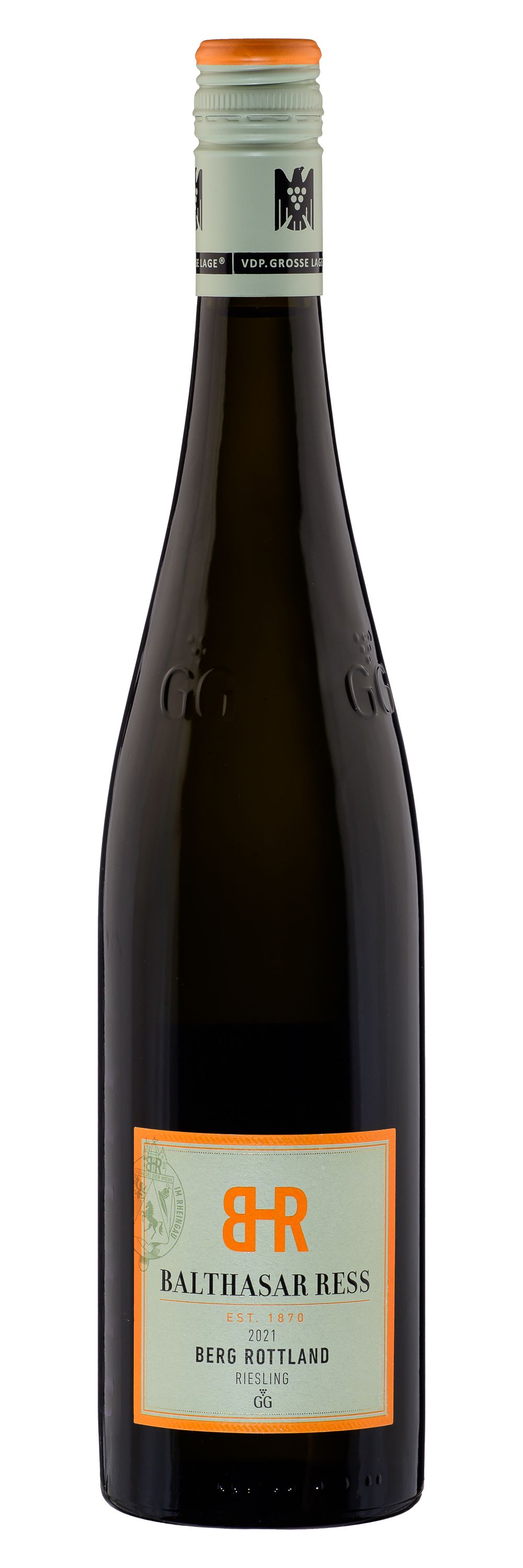 Вино Белое Сухое Balthasar Ress Rudesheim Berg Rottland Rheingau Riesling Trocken GG 2021 0,75 л фото