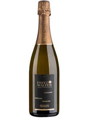 Вино игристое Белое Сухое Fritz Walter Riesling Sekt 2022 0,75 л фото