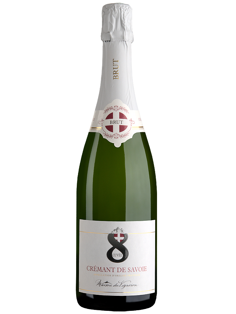 Вино игристое Белое Брют Cuvee 8 2021 0,75 л фото