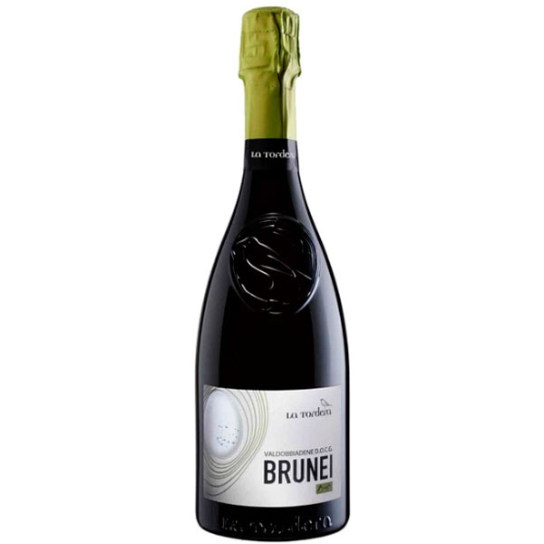Вино игристое Белое Брют La Tordera Brunei Prosecco Conegliano Valdobbiadene Brut 0,75 л фото