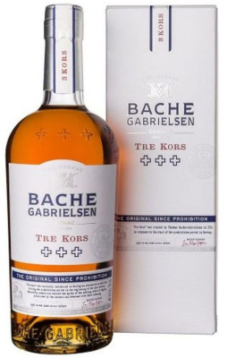 Коньяк Bache-Gabrielsen Tre Kors VS in gift box 0,7 л фото