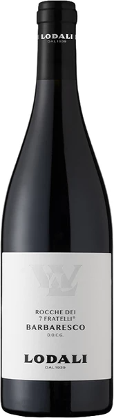 Вино Красное Сухое Lodali Rocche dei 7 Fratelli Barbaresco 2023 0,75 л фото
