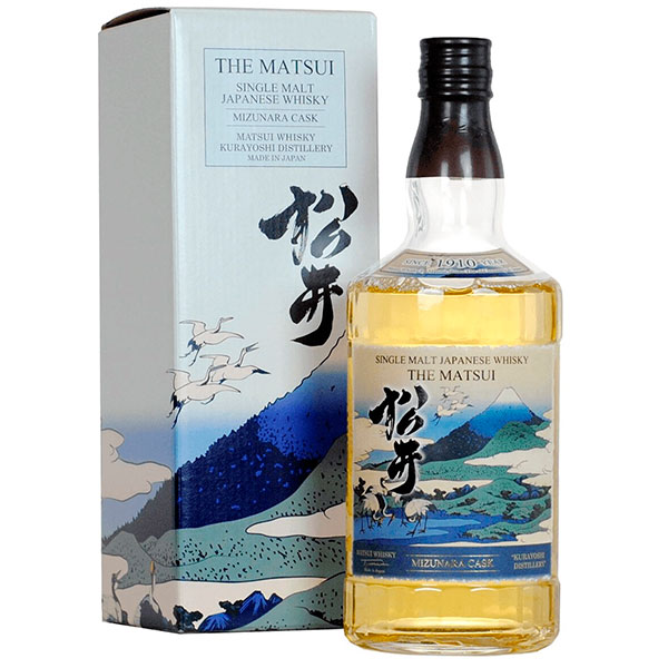 Виски The Matsui Mizunara Cask Single Malt in gift box 0,7 л фото