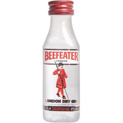 Джин Beefeater London Dry Gin 0,05 л фото