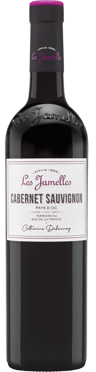 Вино Красное Сухое Les Jamelles Cabernet Sauvignon 2022 0,75 л фото