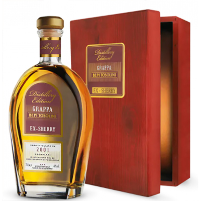 Граппа Bepi Tosolini Ex-Sherry in gift box 0,7 л фото