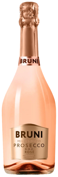 Вино игристое Розовое Брют Bruni Prosecco Rose 2024 0,75 л фото