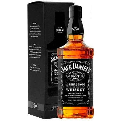 Виски Jack Daniel's Tennessee 1,00 л фото