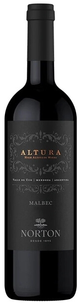 Вино Красное Сухое Norton Altura MalbecValle de Uco 2023 0,75 л фото