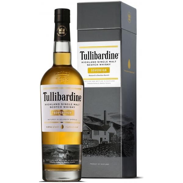 Виски Tullibardine Sovereign Single Malt Highland in gift box 0,7 л фото