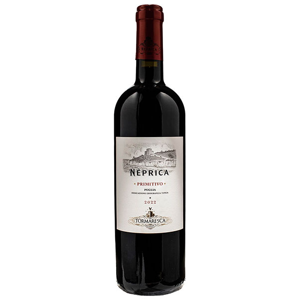 Вино Красное Полусухое Tormaresca Neprica Primitivo Puglia 2022 0,75 л фото