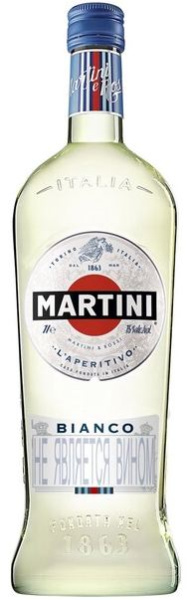Вермут Белое Martini Bianco 1 л фото