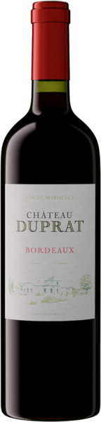 Вино Красное Сухое Chateau Duprat Bordeaux 2019 0,75 л фото