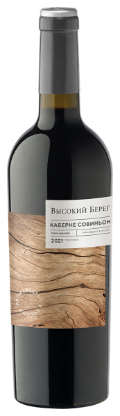 Вино Высокий Берег Каберне Совиньон 2022 красное сухое 14% 0,75 л фото