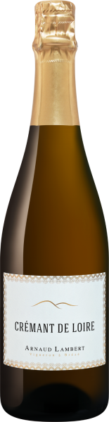 Вино игристое Арно Ламбер Креман де Луар белое экстра брют 12,5% 0,75 л фото