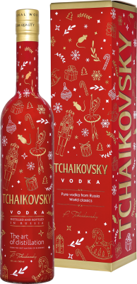 Водка Tchaikovsky Nutcracker in gift box 0,5 л фото