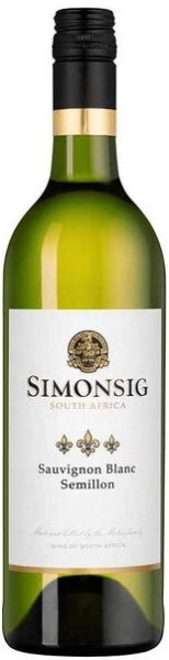 Вино Белое Сухое Simonsig Sauvignon Blanc Semillon Stellenbosch 2023 0,75 л фото